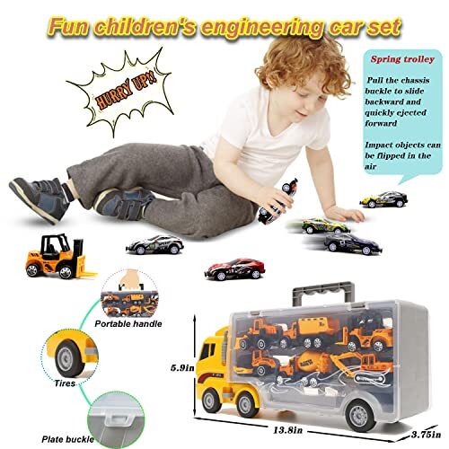 Kids Toys for Boys girls,Toys for 3 4 5 6 year old Boys, Toddler Toys/Truck toy