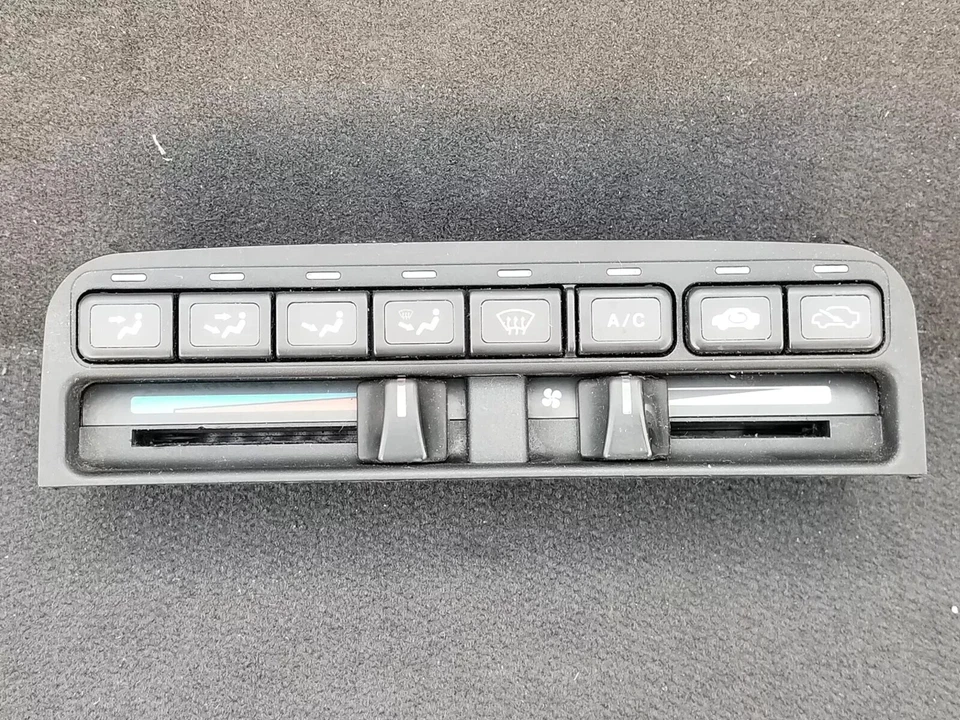 Panel de control climático temperatura calefacción aire acondicionado sedán Acura Vigor 1992-1994 OEM Foto 2 de 4