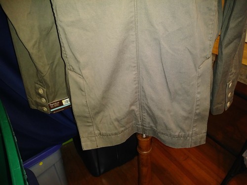 Perry Ellis NWT Mens 40 Reg. Casual Sport Coat Blazer Dry Rye tan MSRP $150 - Picture 4 of 12
