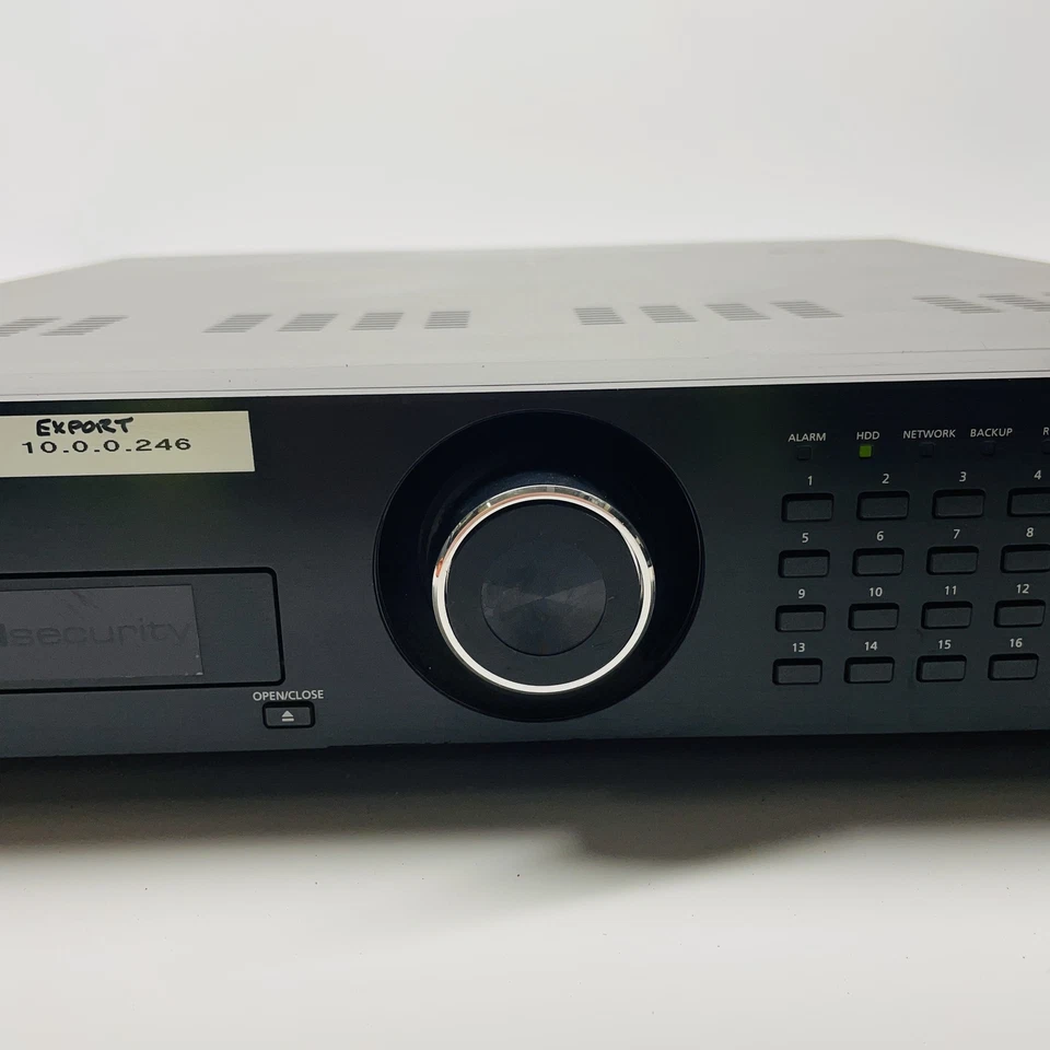 Grabadora de video digital Samsung SRD-1650D sistema de CCTV en tiempo real 16 canales H.264 Foto 3 de 4