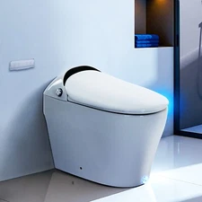 Smart Toilet Bidet Toilet Elongated Toilet Heated Smart Toilet w/ Bidet Built in
