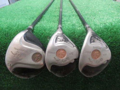 BOBBY JONES JESSE ORTIZ 15* FAIRWAY 3 WOOD & HYBRIDS 4 & 5 SET REGULAR GRAPHITE