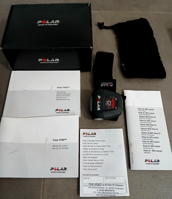 Sensore GPS Polar G1 per Orologi RS200 RS400 S625X S725X 91033464