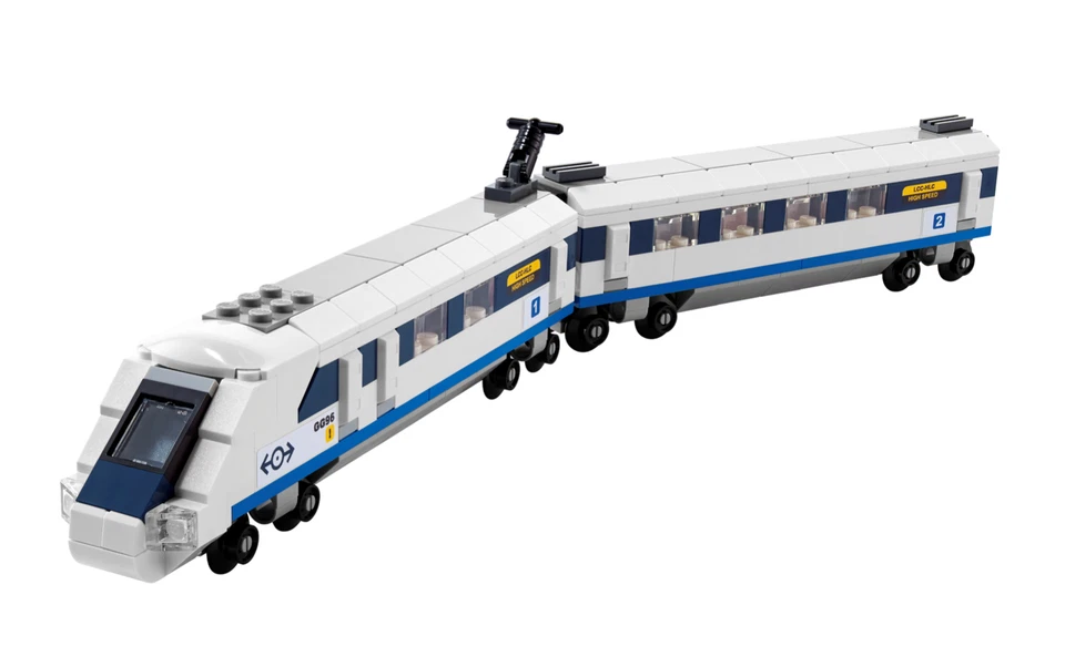 Lego 40518 High-Speed Train-Ships Next Day! - Image 2 of 3