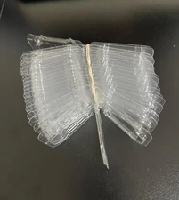 Used Original 100 PCS CPU Clamshell Case For Intel Socket 478 775 1150 1155 1156