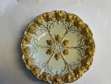 Meissen Porzellan Prunkteller gold