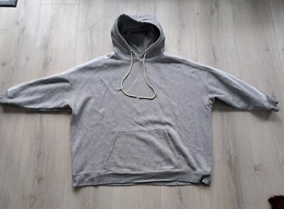 Closed - Hoodie / Sweatshirt Damen, Größe L, Farbe grau