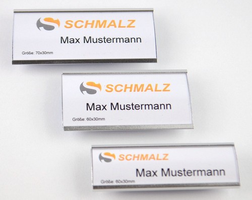 5 x Placa de identificación de moda de aluminio anodizado con imán - Imagen 4 de 9