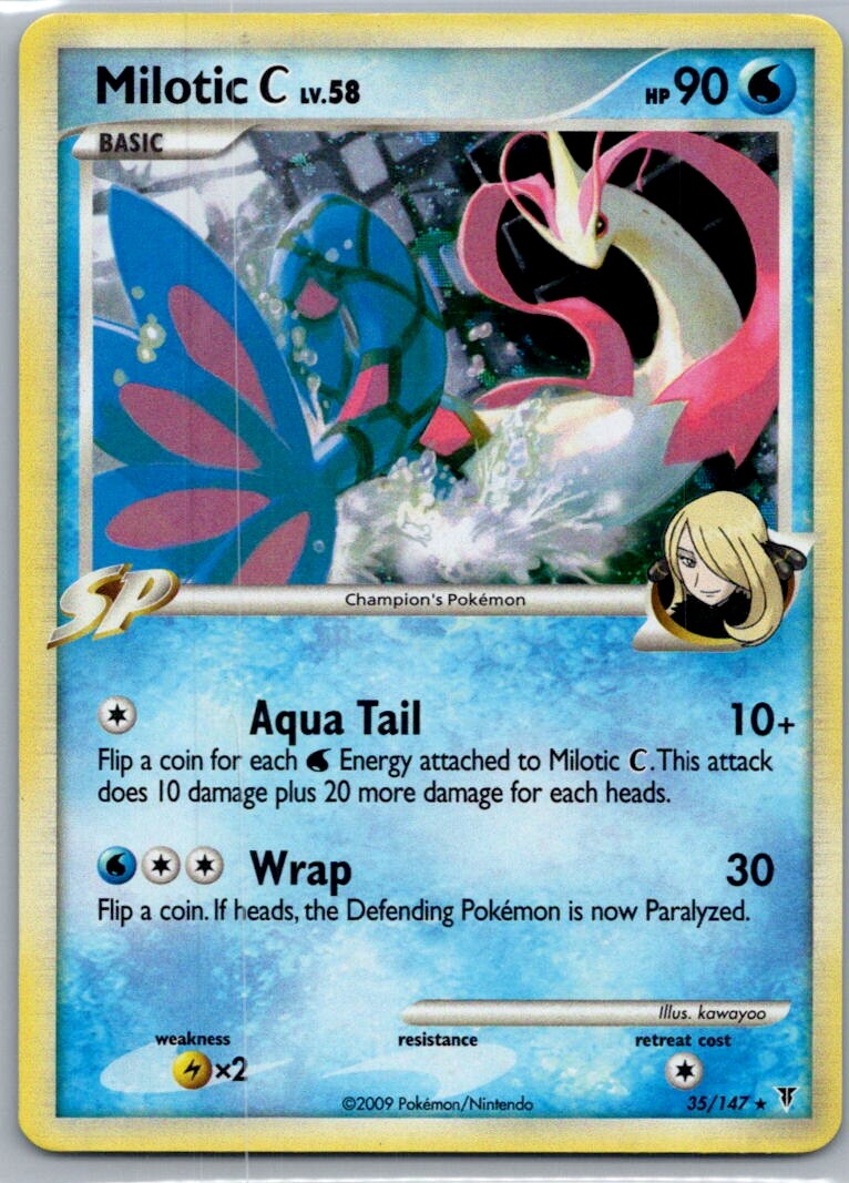 Milotic C Supreme Victors 35/147 Near Mint NM Cosmos Holo Rare