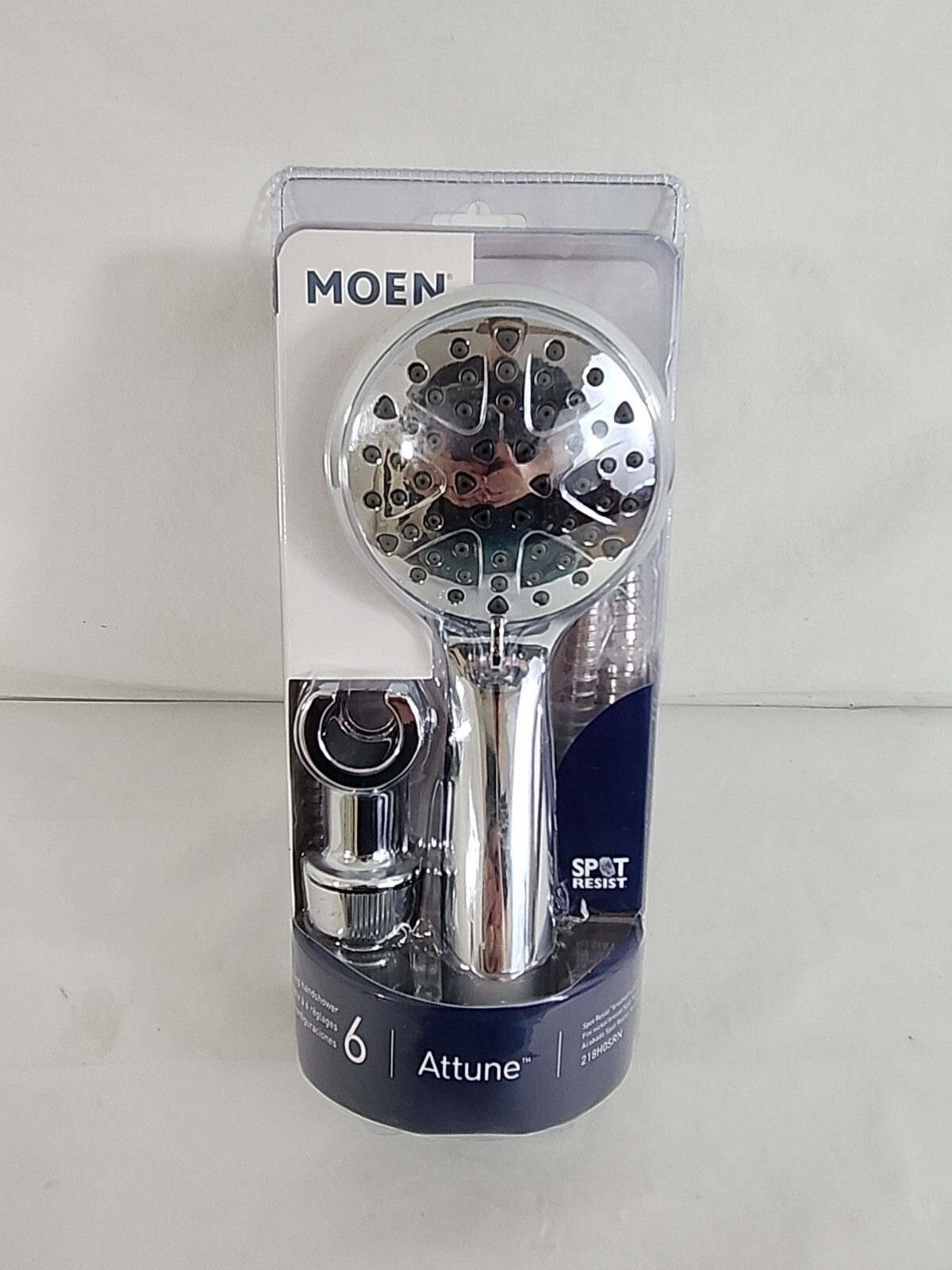 Moen 6Mode Attune Hand Held Shower Head in Spot Resist Brushed Nickel