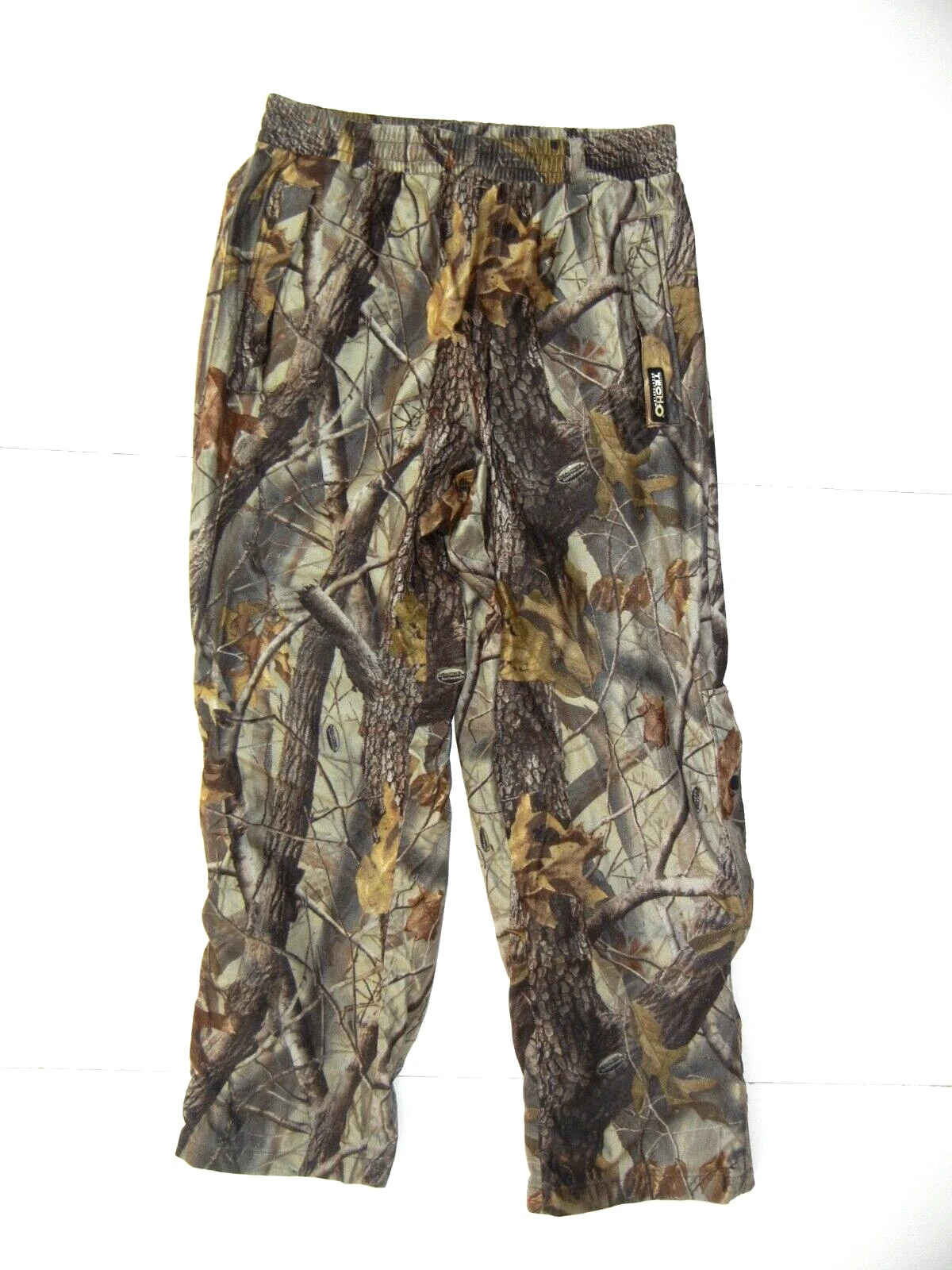 GUIDE SERIES Brown RealTree TECH2O CAMO HUNTING PANTS Waterproof Rain Sz Men's L