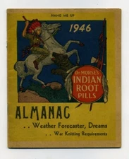 1946 DR. MORSE'S INDIAN ROOT PILLS W.H. Comstock Co. BROCKVILLE ONTARIO CANADA