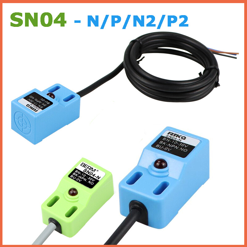 Lzcdelyxiao SN04-N2 NC - Detector de sensor de proximidad inductivo NPN de cierre normal, 4 mm