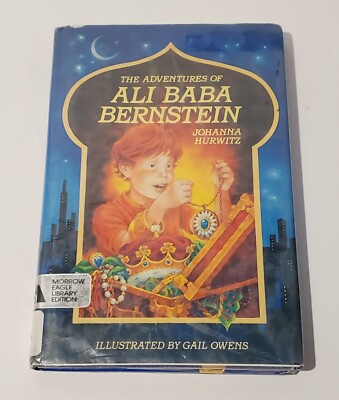 The Adventures Of Ali Baba Bernstein 1985 Johanna Hurwitz Vintage Hardcover Book