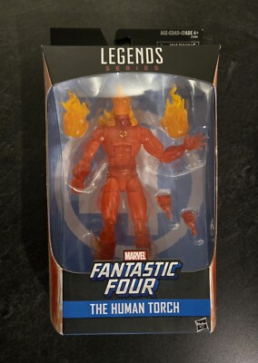 Marvel Legends HUMAN TORCH Figure Walgreens Hasbro Fantastic 4 Johnny