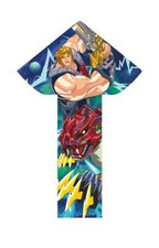 Kite He-Man 50-Inch-Tall Nylon with Handle Line SkyTails SkyFlier