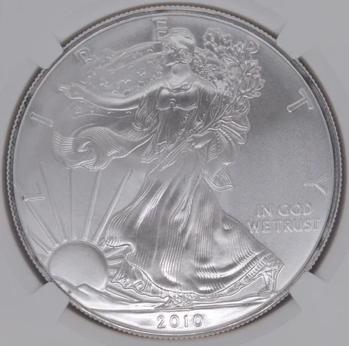 2010 American Silver Eagle NGC MS 69 $1 1oz Coin (JW4)
