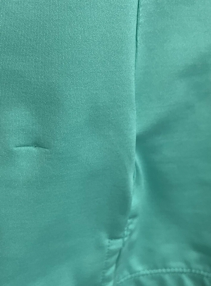 Top de golf Jamie Sadock para mujer M sin mangas 1/4 cremallera azul marino verde menta gris Foto 4 de 4