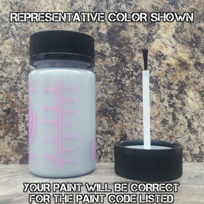 TOUCH UP PAINT FOR TOYOTA SUPRA WITH COLOR CODE D02, TUNGSTEN SILVER.