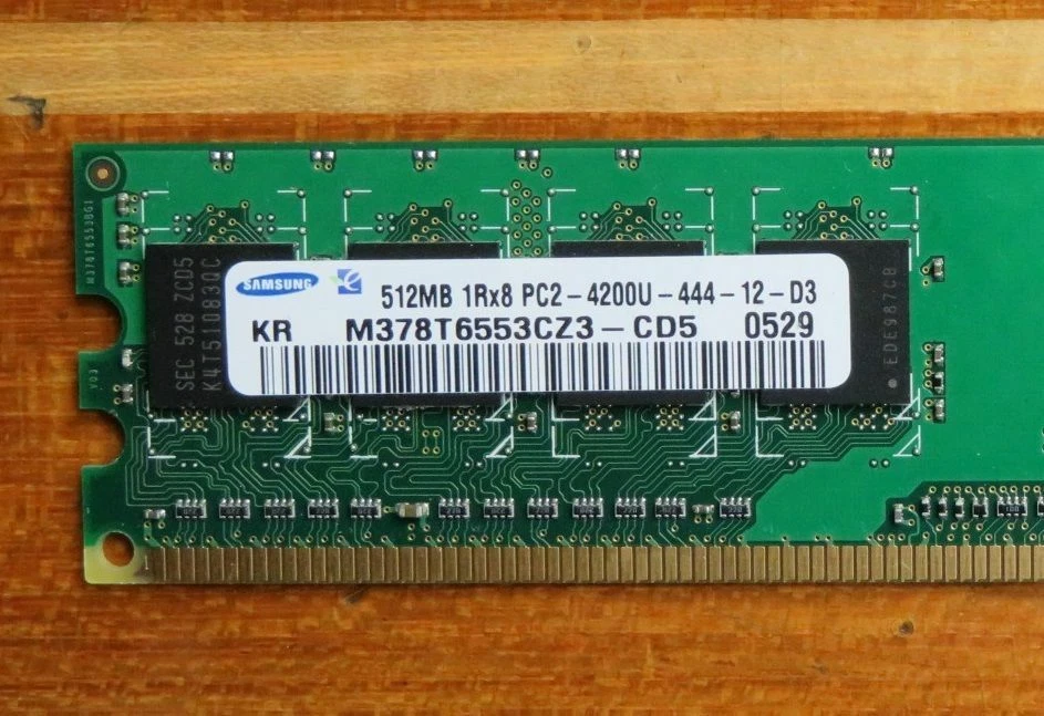 Samsung M378T6553CZ3-CD5 Dell Optiplex Desktop Computer 512MB Memory Module - Image 2 of 3