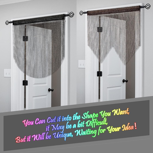 Door String Curtain Doorway Beads Curtains,Hanging Room Divider Beaded Decor Hip - Picture 6 of 8