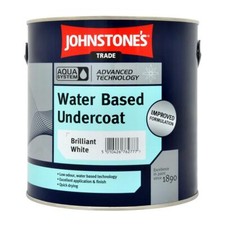 JOHNSTONES AQUA UNDERCOAT BRILLIANT WHITE 2.5L