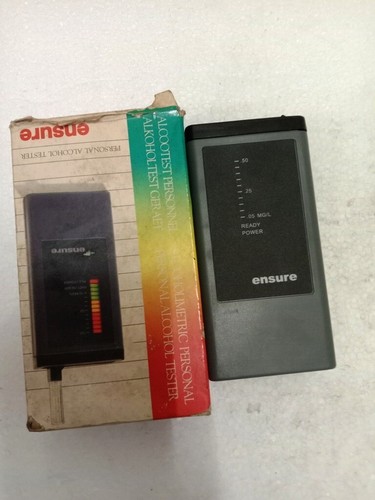 ENSURE Alcohol Meter Breath Analyzer- Personal Alcohol Tester - FROM SHIP SALVAG - Picture 3 of 7
