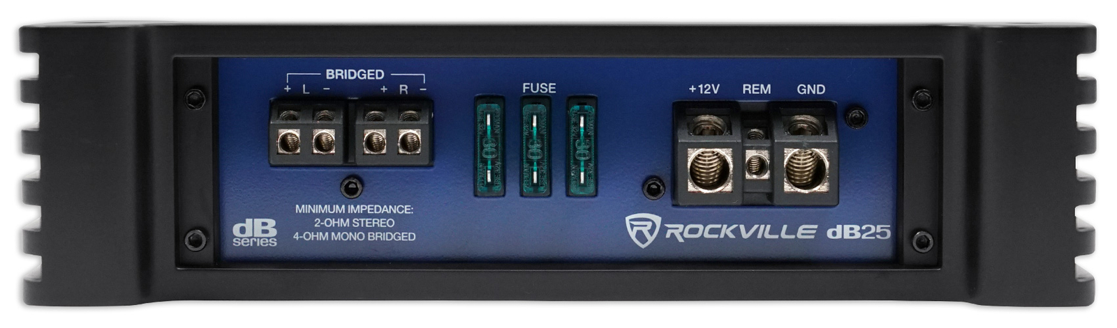 Rockville dB25 2800 Вт 700 Вт RMS 2-канальный автомобильный усилитель Комплект усилителей Loud