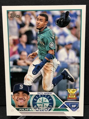 Julio Rodríguez 2023 Topps #330 Seattle Mariners Rookie Cup