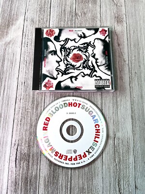 Red Hot Chili Peppers Blood Sugar Sex Magik CD 1991 Warner Explicit Lyrics
