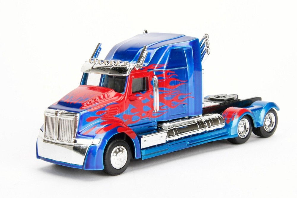 Optimus Prime 1/32 Diecast Figure - Blue & Red - Jada 98398DP1 - Transformers 5