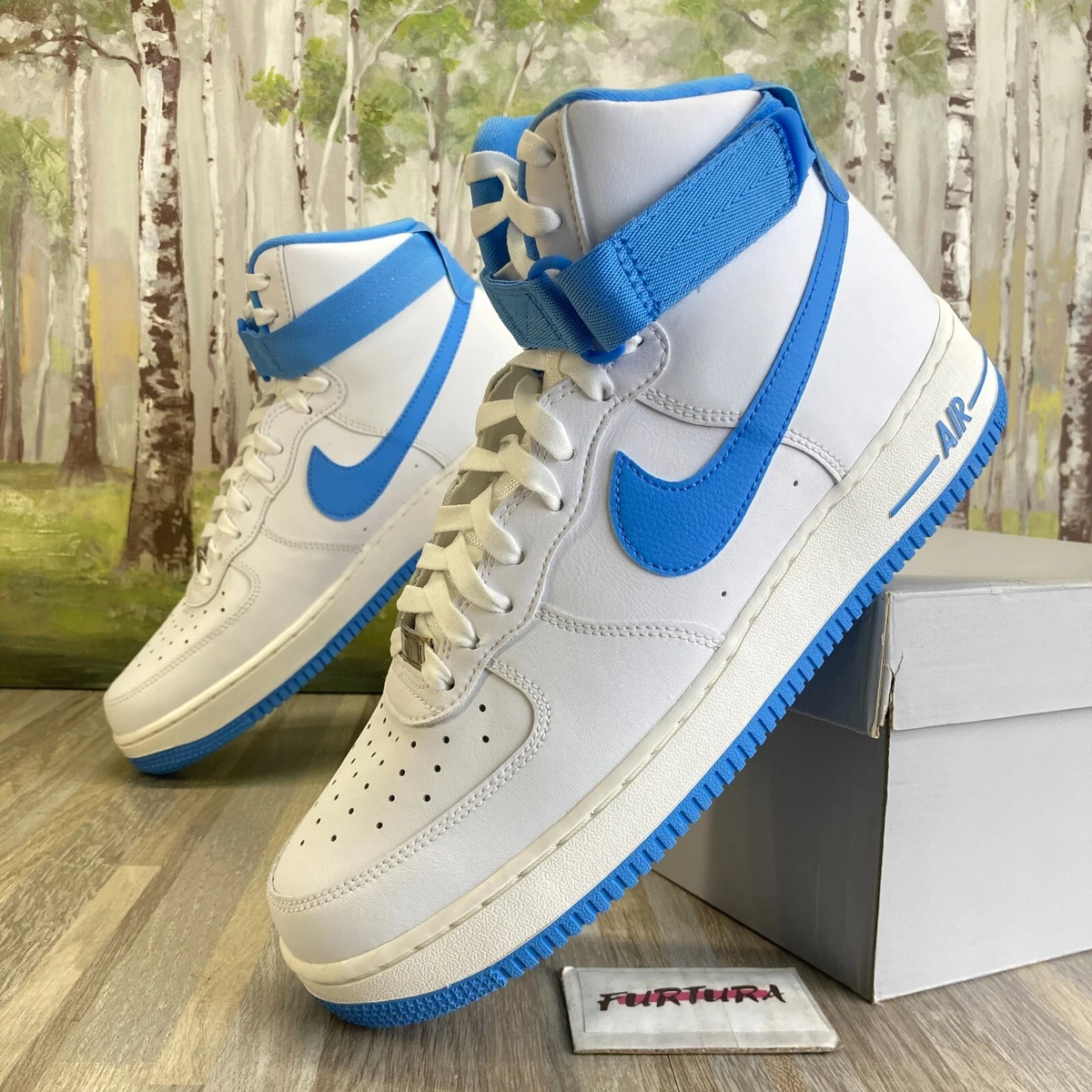 Nike Air Force 1 High OG University Blue DX3805-100 Mens Size 10 - 13 Shoes  #40D