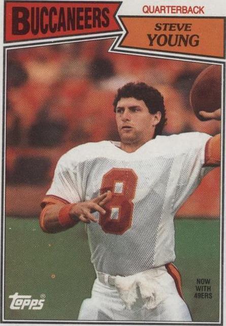 1987 Topps Steve Young #384 - 1 of 2
