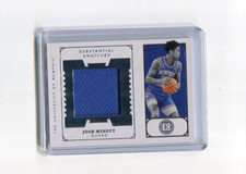 2022-23 Chronicles Draft Encased Swatches Josh Minott Rookie Jersey