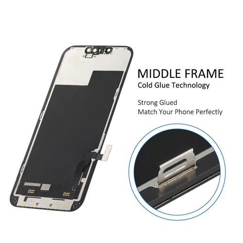Incell For iPhone 13 6.1" LCD Display Touch Screen Digitizer Replacement Black - Photo 4 sur 7