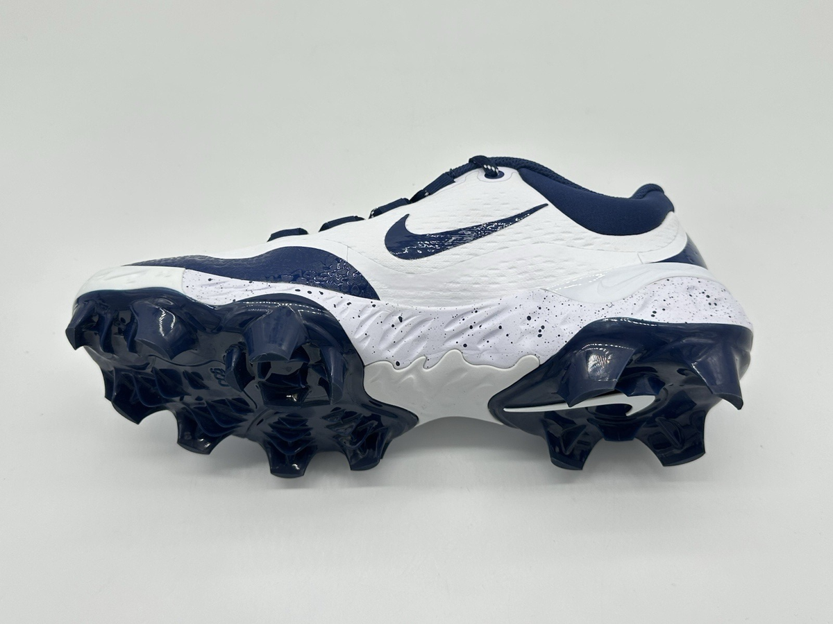 Nike Alpha Huarache Elite‎ 4 Low MCS Cleat Mens 12 White Navy FD6255-107 NEW Amazon.com | Nike Alpha Huarache Elite 4 Low MCS Men main image 4