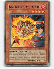 Gladiator Beast Laquari #TU01-EN017 Yugioh Card