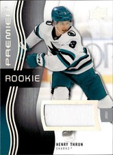 2023-24 Upper Deck Premier - Rookies Henry Thrun #115 Patch BUY 3 GET 1 FREE