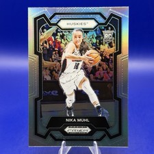 2024 Panini Prizm Draft Picks Nika Muhl Silver Prizm #15 Rookie RC Storm