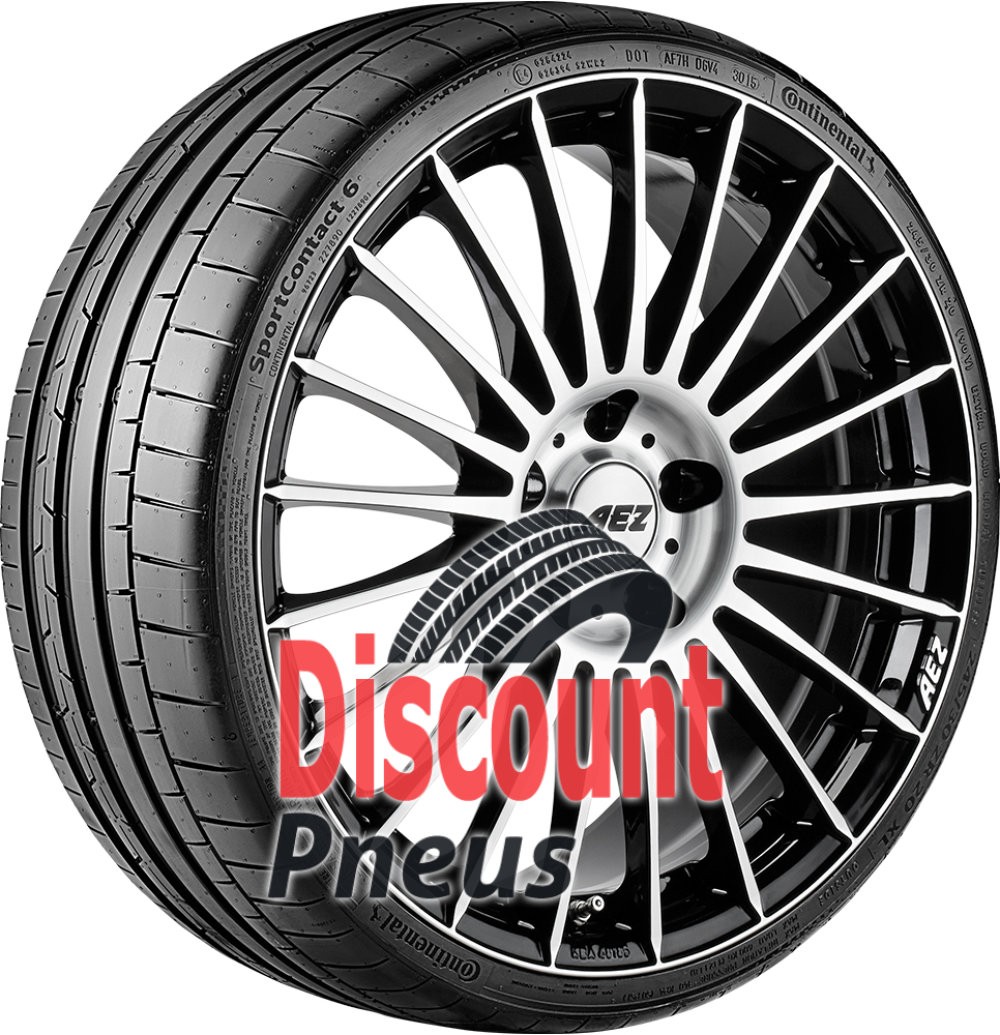 Pneu sport 235/40 ZR18 95Y Continental SportContact 6 avec protection de jante MO1