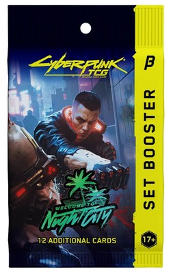 Cyberpunk TCG Welcome to Night City 1x Booster BETA Englisch OVP