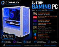 Ryzen 9 5900XT Gaming PC RX 6650 XT 32GB DDR4 1TB Gen 4 NVMe Win 11 Pro Office