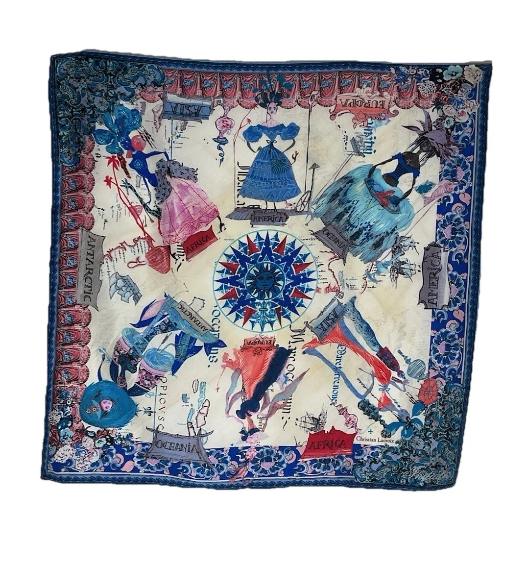 Christian Lacroix Blue Scarves & Wraps for Women for sale | eBay