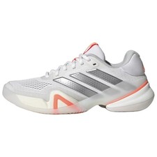 Adidas BARRICADE 14 Low top Tennis Shoes Women's White Silver - JR1765 MT