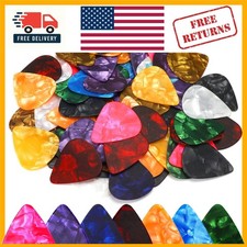 150 Celluloid Guitar Picks 0.71mm Variety Pack for Acoustic Electric