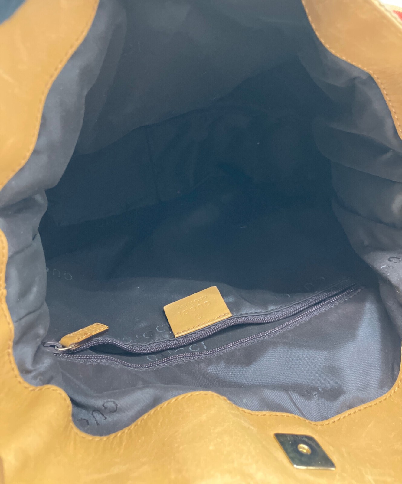 GUCCI Bamboo Handle 2WAY Bag Brown Leather Italy Model 001.4095.001553 SN2601 thumbnail 23