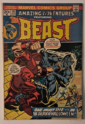 Amazing Adventures #16 (Beast Vs Juggernaut!) 1973