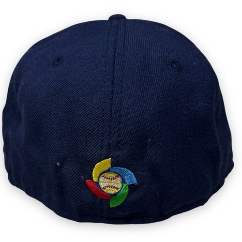 VTG World Baseball Classic Hat 7 1/8 Team USA Baseball WBC New Era Black Box - Picture 2 of 15