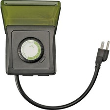Woods 50012 Mechanical Timer, 15 A, 125 V, 18...