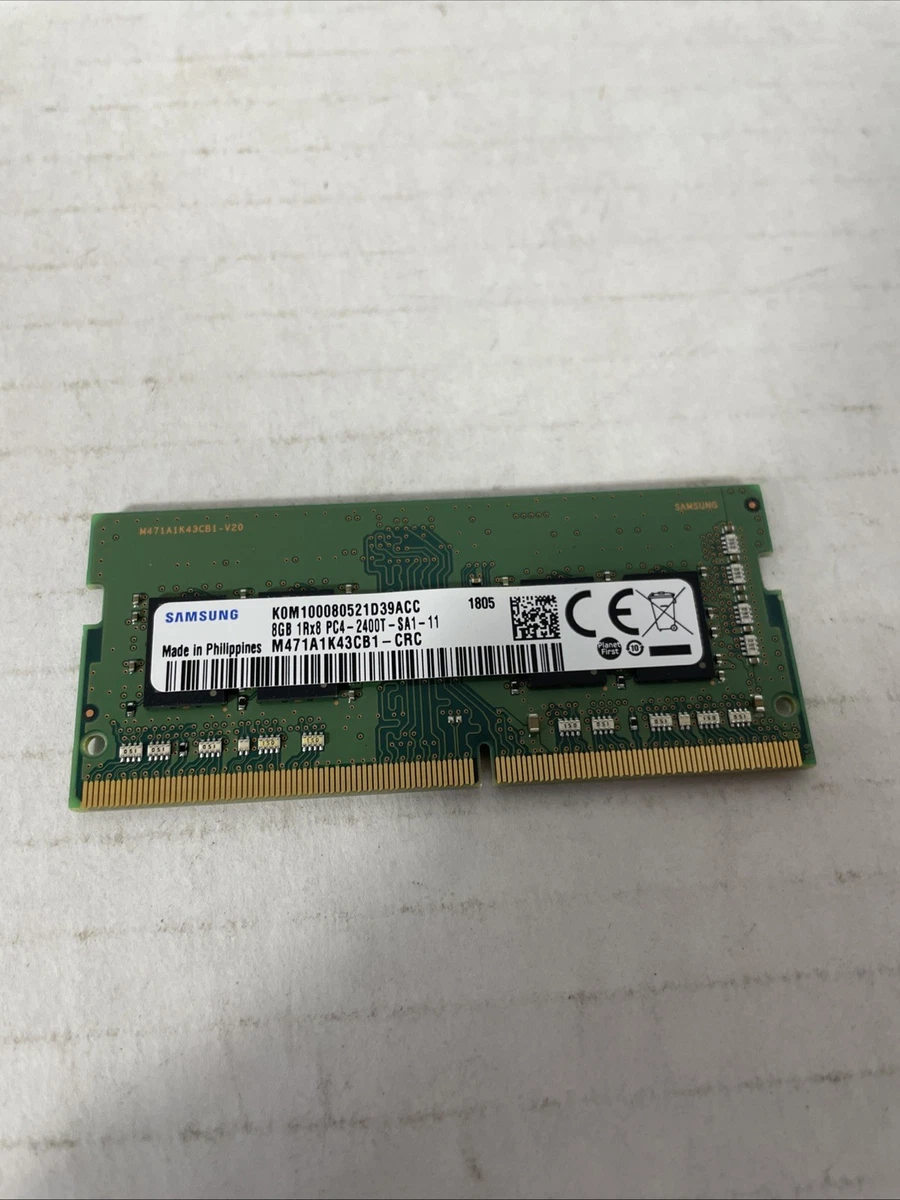 Samsung PC4-19200 (DDR4-2400) Bus Speed Computer RAM 8 GB Total